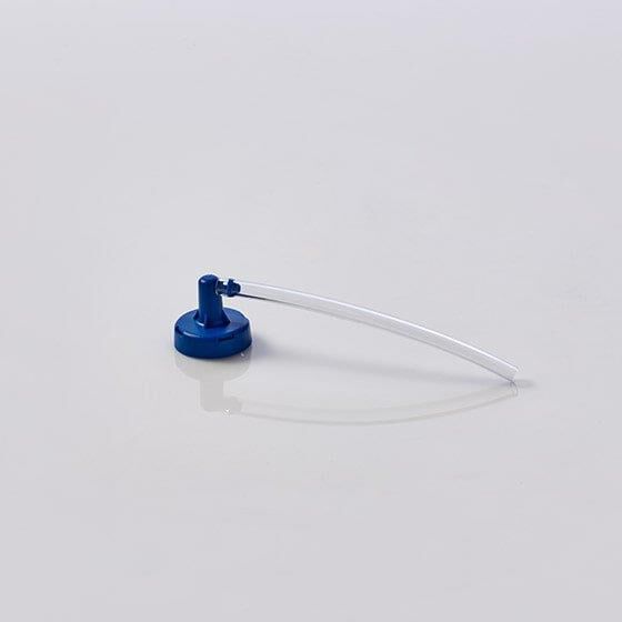 Close-up of the PureWick&trade; Urine Collection System collector tubing (elbow connector included but not shown)